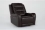 Theo Leather Power Recliner with Power Headrest & USB - Signature