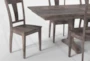 Baker Dew 66-82" Extendable Dining With Chair Set For 6 - Detail
