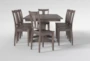 Baker Dew 66-82" Extendable Dining With Chair Set For 8 - Side