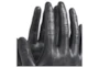 9.5" Black Polytone Hands Bookends - Detail