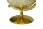 12" Gold Metal Disco Ball Globe Decor - Detail