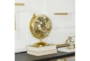 12" Gold Metal Disco Ball Globe Decor - Room