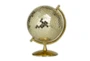 12" Gold Metal Disco Ball Globe Decor - Signature