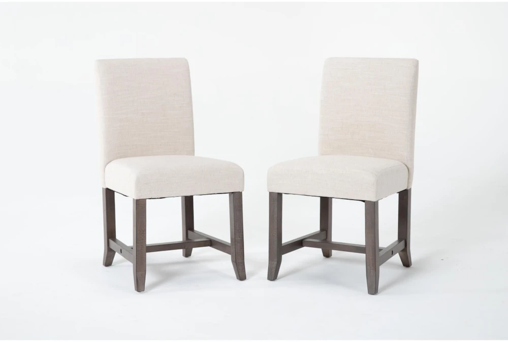 Jaxon Grey II Upholstered Dining Chair Set Of 2