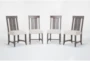 Jaxon Grey II Wood Back Dining Chair Set Of 4 - Signature