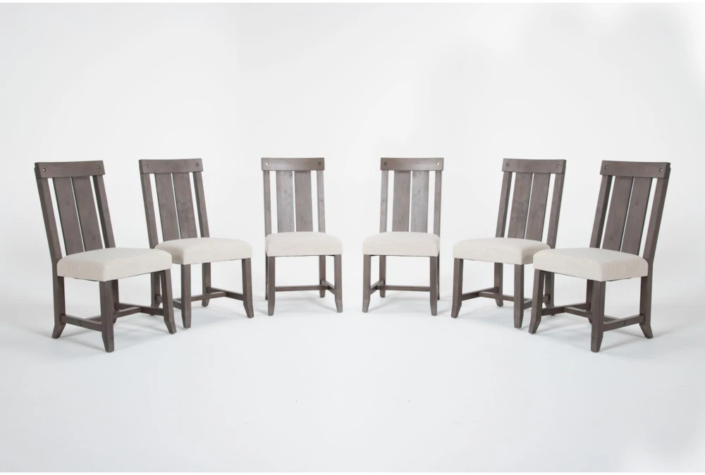 Jaxon Grey II Wood Back Dining Chair Set Of 6
