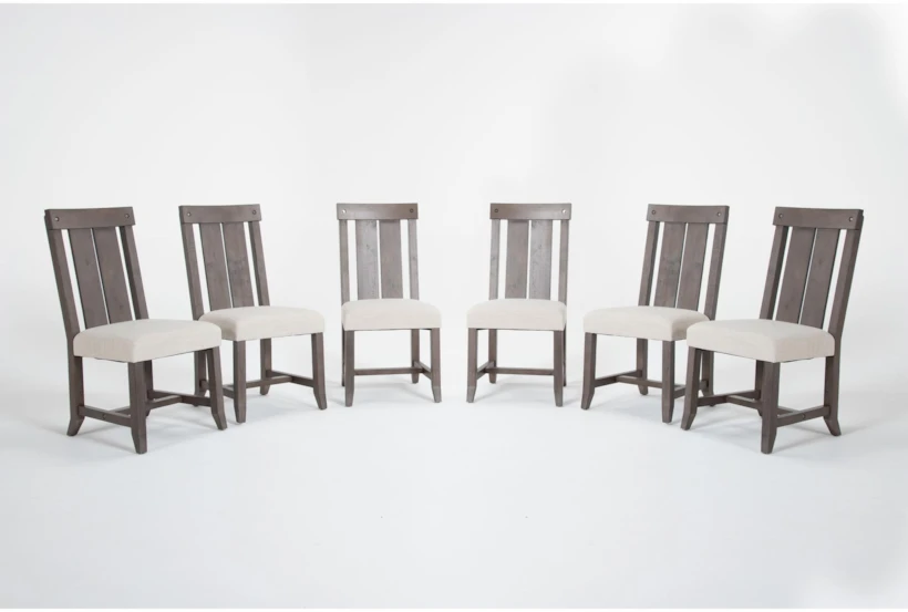 Jaxon Grey II Wood Back Dining Chair Set Of 6 - 360