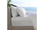Cariloha Resort Bed Sheets White California King - Side