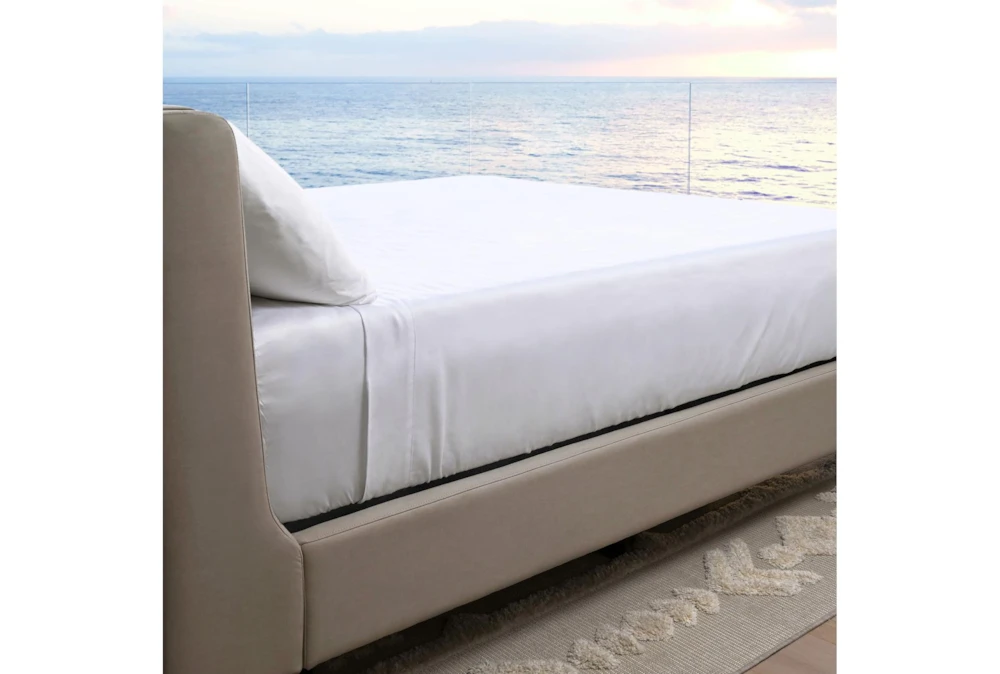 Cariloha Resort Bed Sheets White Split King Set