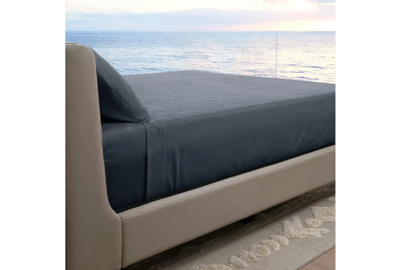 Cariloha Resort Bed Sheets Blue Lagoon Split King Set - 360