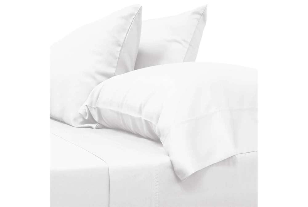 Cariloha Classic Bed Sheets White Twin