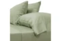 Cariloha Classic Pillowcase Set Standard Sage - Detail