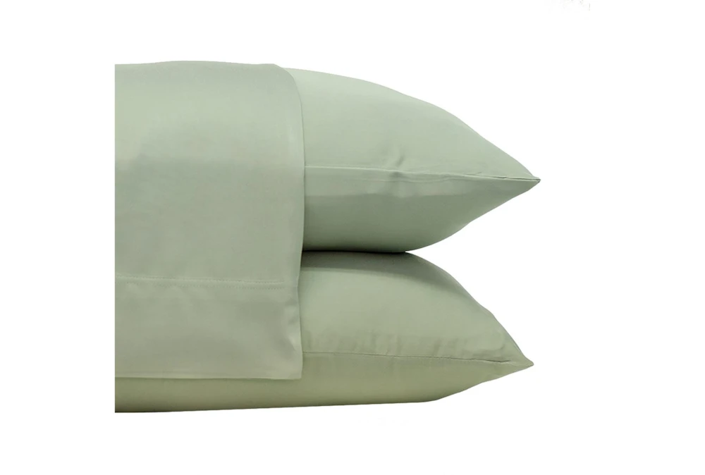 Cariloha Classic Pillowcase Set Standard Sage