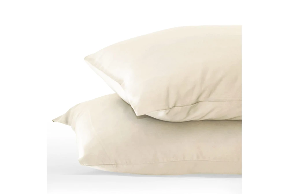 Cariloha Resort Pillowcase Set Coconut Milk Standard