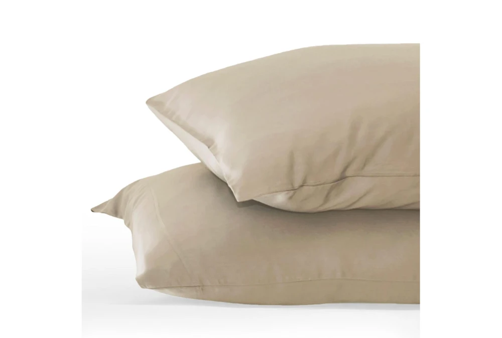 Cariloha Resort Pillowcase Set Stone Standard