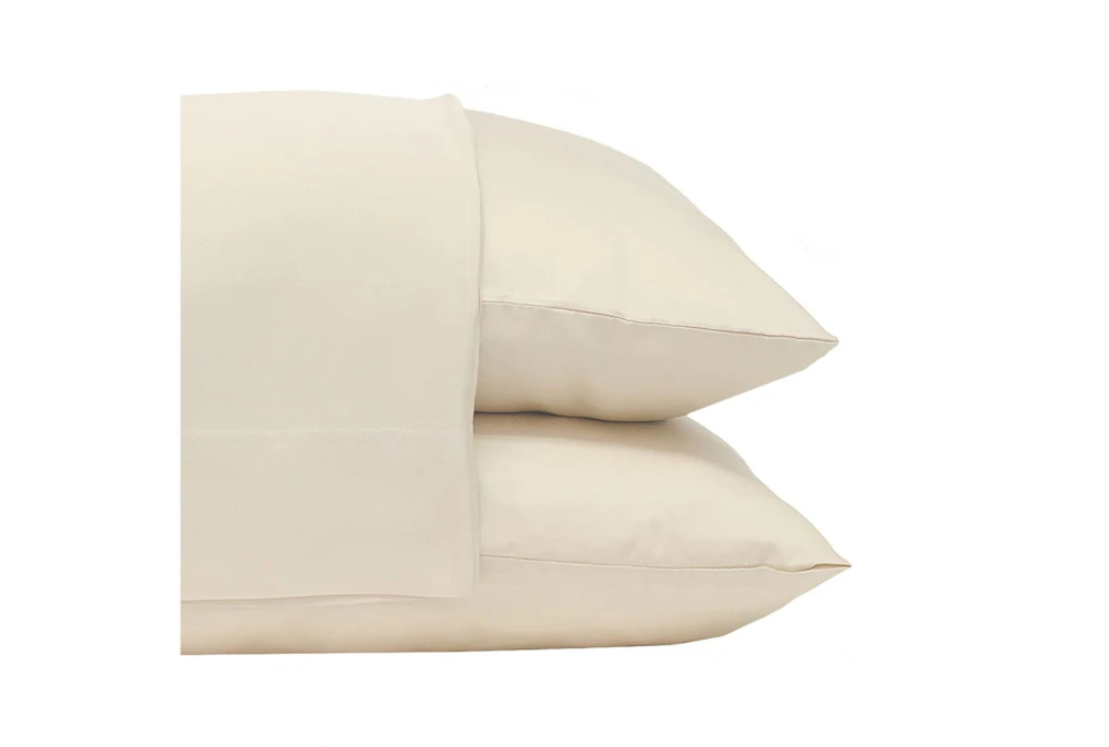 Cariloha Classic Pillowcase Set Ivory Standard