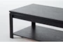 Oxford 3 Piece Coffee + End Table With Wheels Set - Detail
