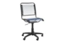 Bungie Blue Ombre Low Back Rolling Office Desk Chair - Detail