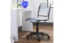 Bungie Blue Ombre Low Back Rolling Office Desk Chair - Detail