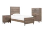 Ranier Twin 3 Piece Bedroom Set With Chest & Nightstand - Signature