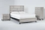 Finley White California King Wood 3 Piece Bedroom Set With Chest & Nightstand - Signature