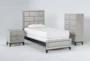 Finley White Twin Wood 3 Piece Bedroom Set With Chest & Nightstand - Signature