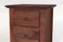 Dean Sand Twin Upholstered Panel 3 Piece Bedroom Set With Sedona II Dresser & Nightstand - Detail