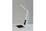 18" White Smart Switch Led Wireless Charge Desk Task Lamp - Room