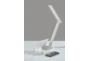 21" White Sanitizing Led Wireless Charge Desk Lamp With Smart Switch - Detail