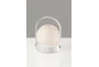 7X8 White Led Color Changing Orb Rechargeable Indoor/Outdoor  Table Lantern - Detail