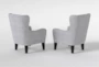 Anabelle II Wingback Arm Chair, Set Of 2 - Back