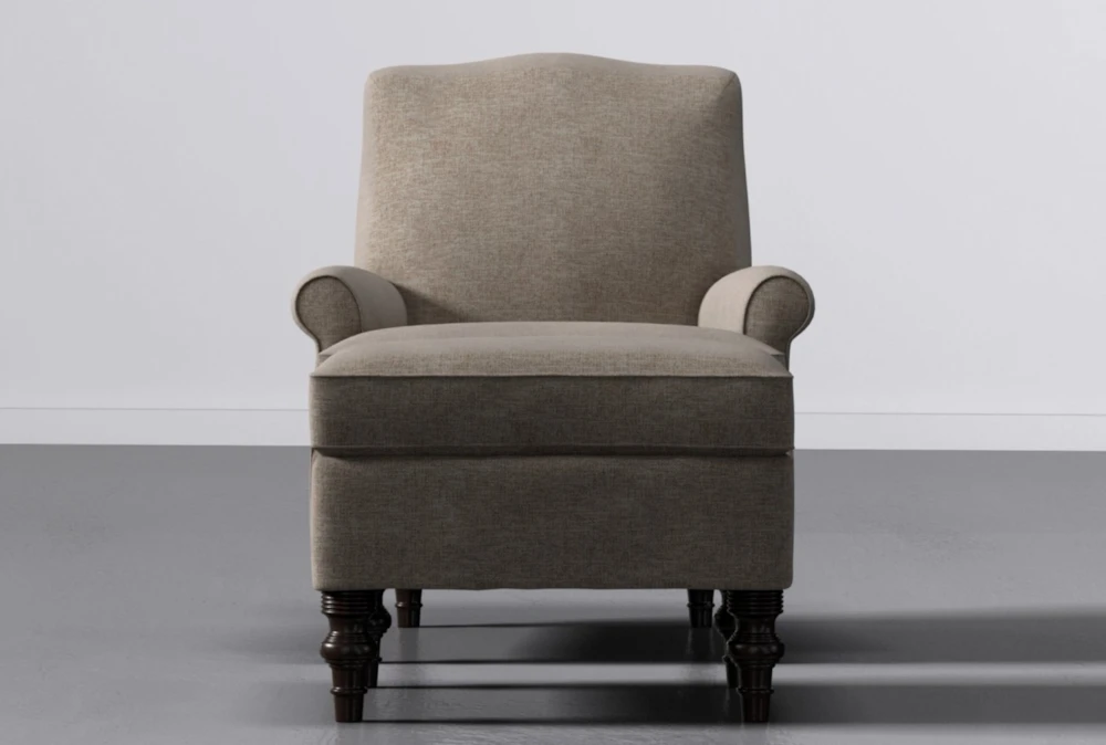 Jacqueline VI Stone Accent Arm Chair & Ottoman Set