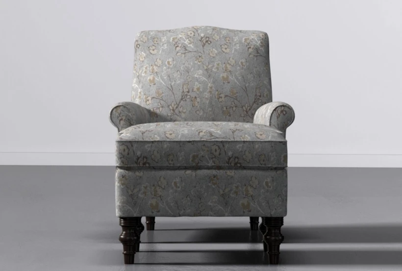 Jacqueline VI Lake Accent Arm Chair & Ottoman Set - 360