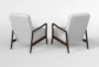 Miles Accent Arm Chair Set Of 2 - Back