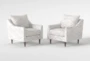 Zoe Accent Arm Chair Set Of 2