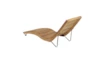 Key West Teak Outdoor Chaise Lounge - Back