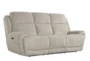 Terence Pebble 92" Power Reclining Sofa with Power Headrest & USB - Detail