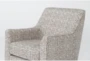 Belinha II Oyster Swivel Glider Arm Chair, Set of 2 - Detail