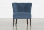 Krista Blue Accent Chair, Set of 2 - Front