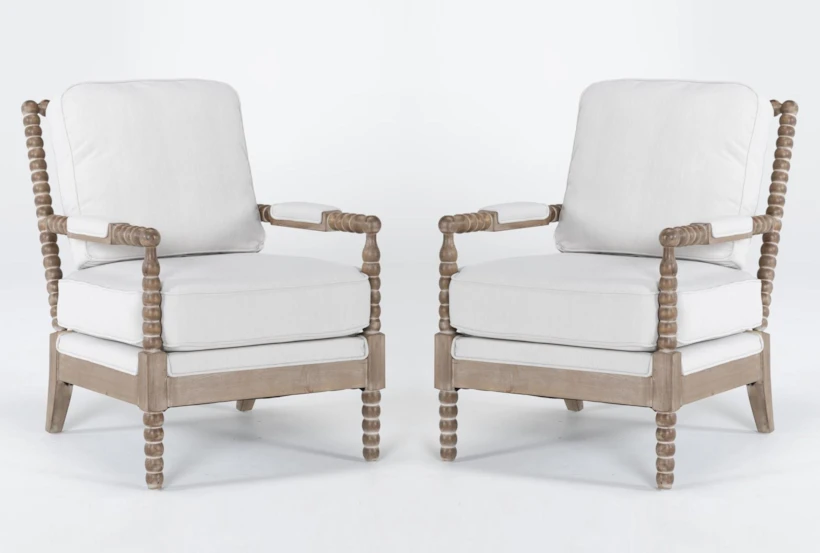 Alexandria Accent Arm Chair, Set of 2 - 360
