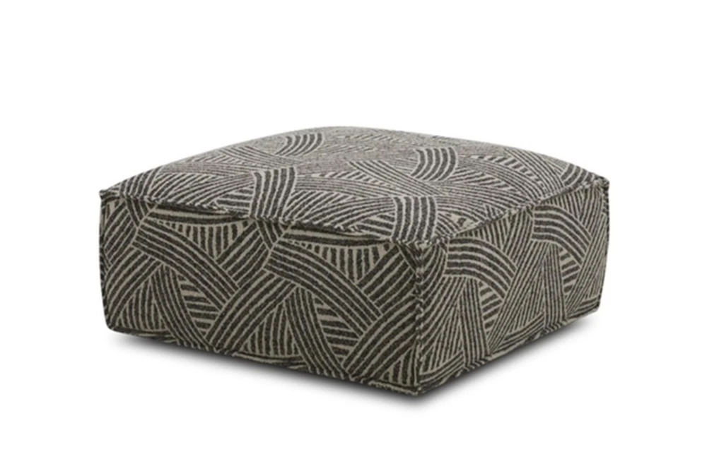 Atlas Fossil Ottoman with Casters