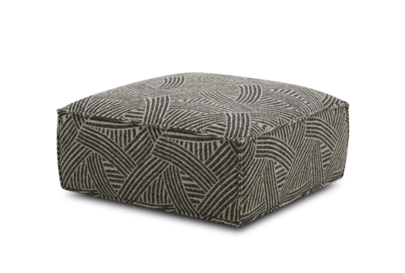 Atlas Fossil Ottoman with Casters - 360