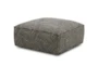 Atlas Fossil Ottoman with Casters - Signature
