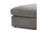 Hadley Nature Ottoman with Casters - Detail