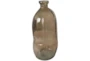 29" Brown Recycled Glass Spanish Organic Bottle Vase - Material