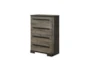 Reby Grey 4-Drawer Chest - Signature