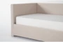 Emmerson II Linen Upholstered Twin Daybed With Trundle - Detail