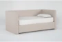 Emmerson II Linen Upholstered Twin Daybed With Trundle - Side