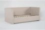 Emmerson II Linen Upholstered Full Daybed With Trundle - Side