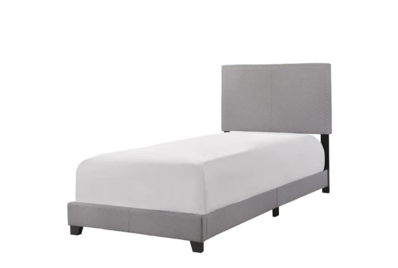 Colleen Twin Upholstered Panel Bed - 360